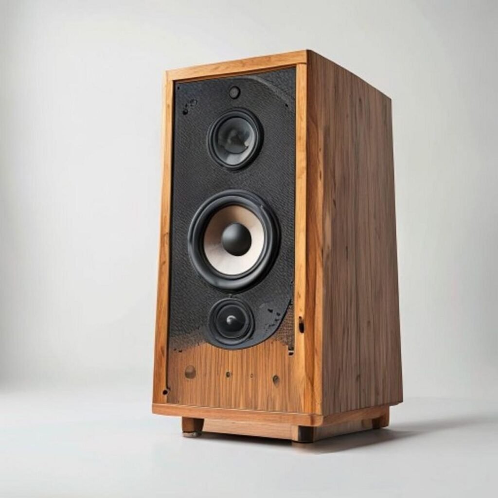 wooden Studio Monitor Speaker
